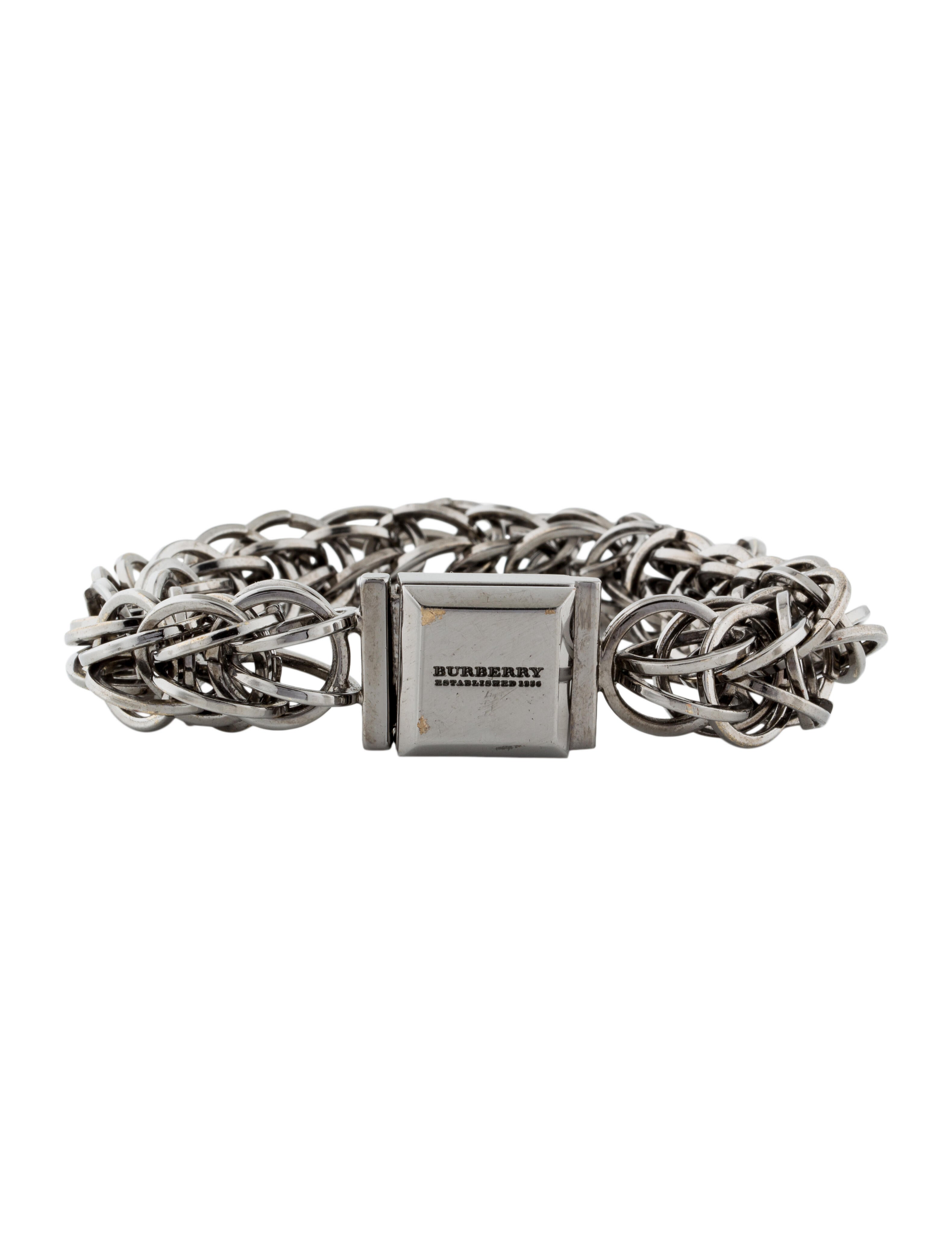 Burberry Large Link Bracelet Bracelets BUR177309 The RealReal