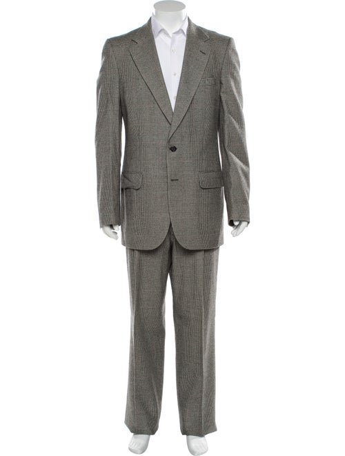 Burberry Vintage Houndstooth Suit black