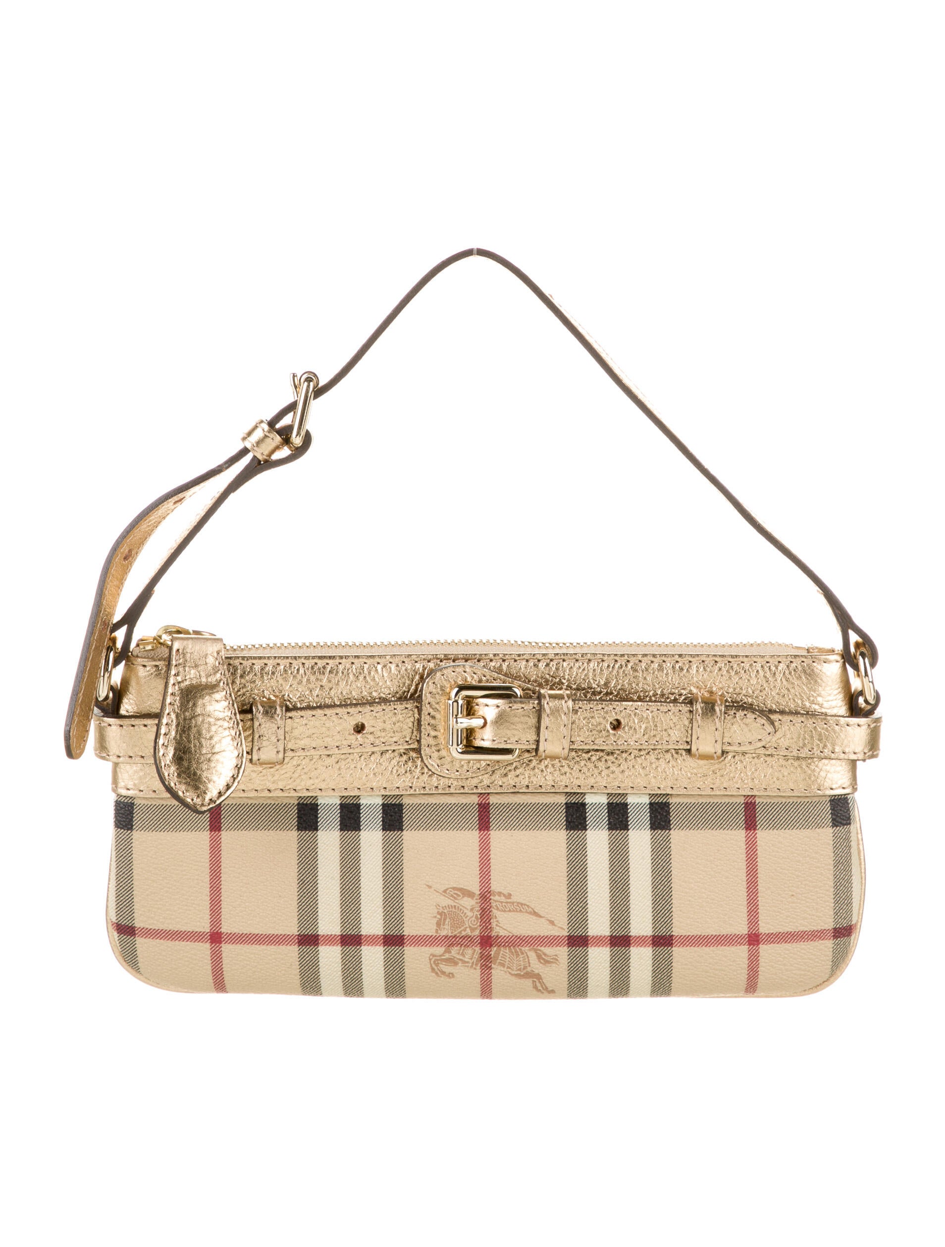 burberry haymarket check shoulder bag