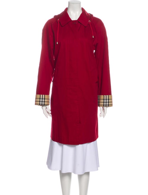 Burberry Trench Coat Red