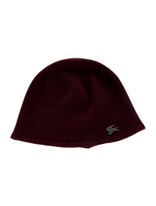 Burberry Cashmere Knit Beanie silver