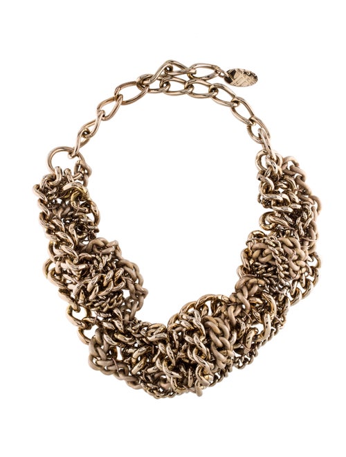 Burberry Tangled Chains Necklace Gold