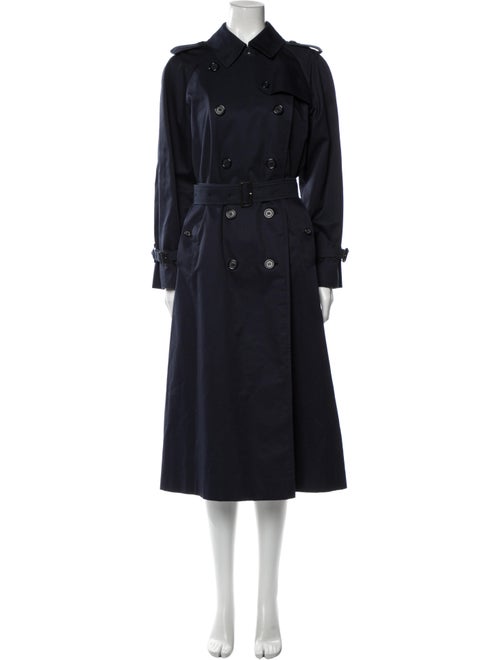 Burberry Trench Coat Blue
