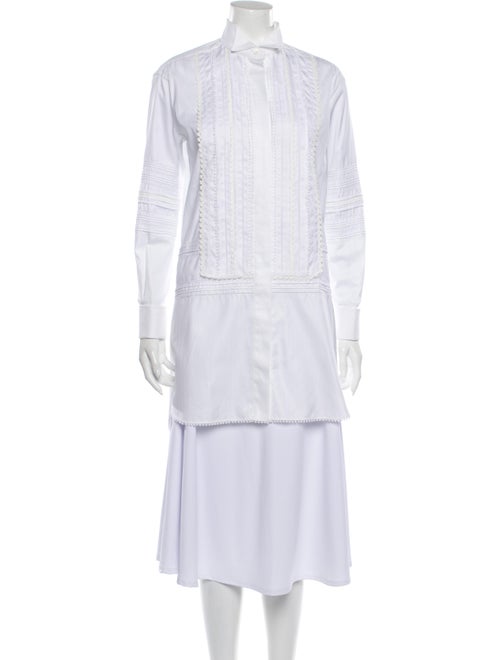 Burberry Long Sleeve Tunic White