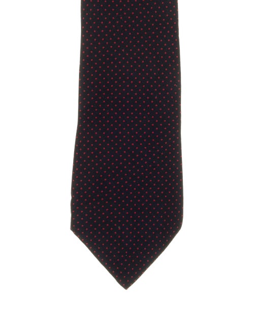 Burberrys Silk Polka Dot Tie