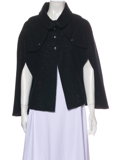 Burberry Merino Wool Cape Wool