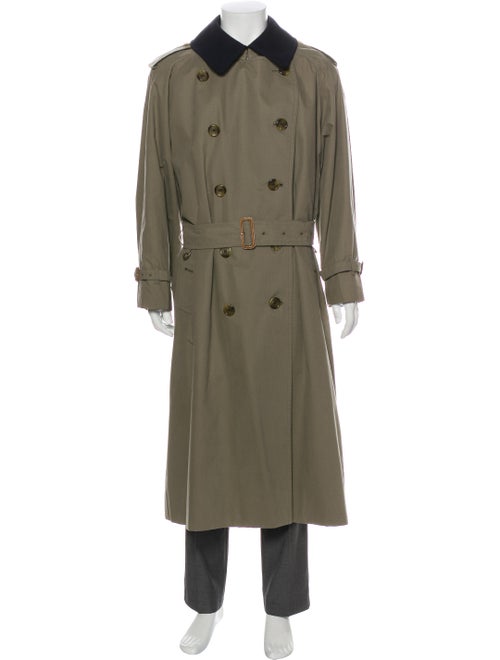 Burberry House Check Pattern Trench Coat