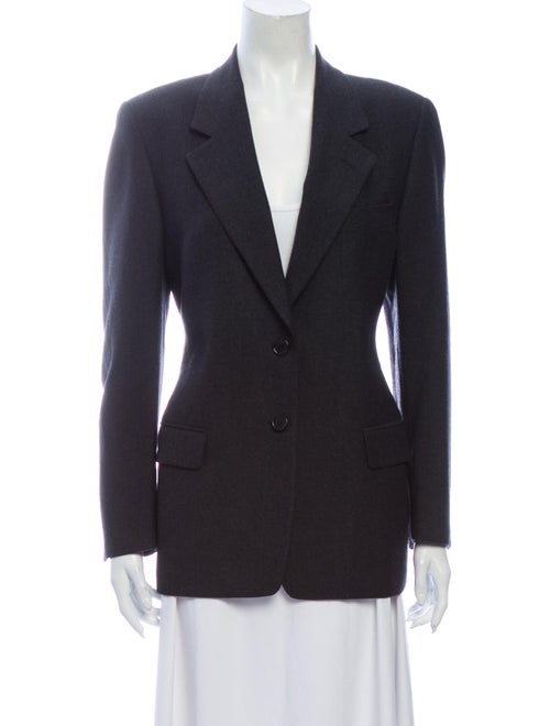 Burberry Vintage Virgin Wool Blazer Wool