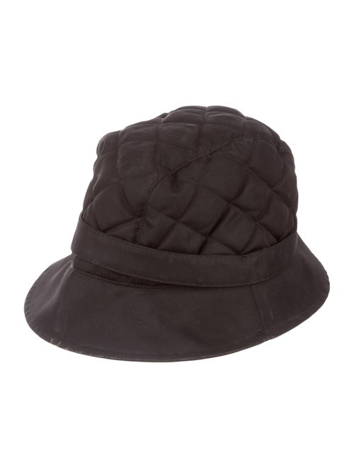 Burberry Quilted Bucket Hat Black