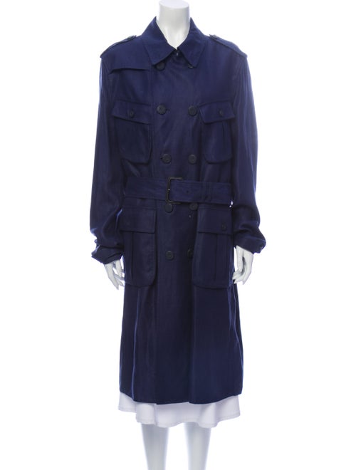 Burberry Trench Coat Blue