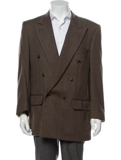 Burberry Vintage Wool Sport Coat Green