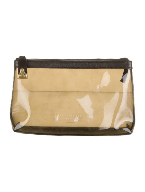 Burberry PVC Cosmetic Bag Black