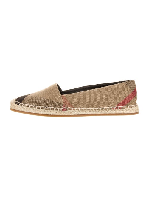 Burberry House Check Pattern Espadrilles