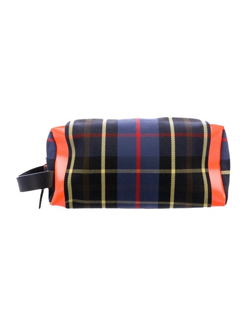 Burberry Tartan Cosmetic Bag Navy