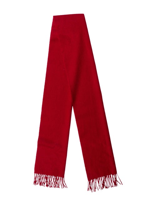 Burberry Cashmere Fringe Scarf