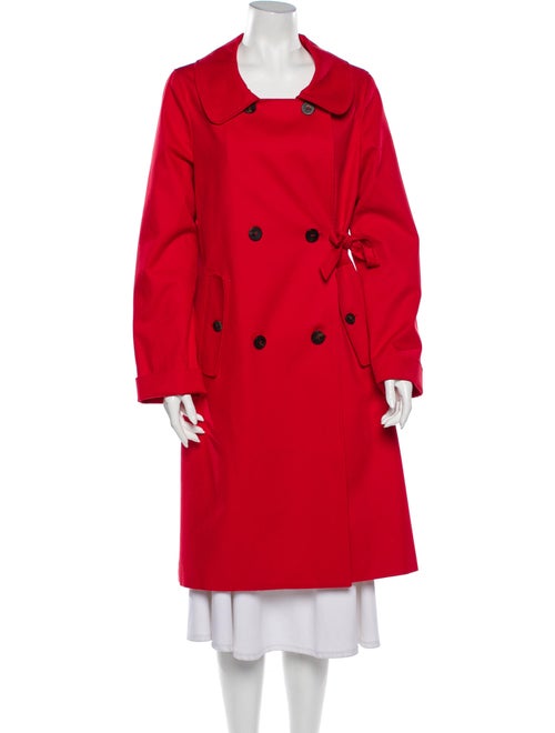 Burberry Trench Coat Red