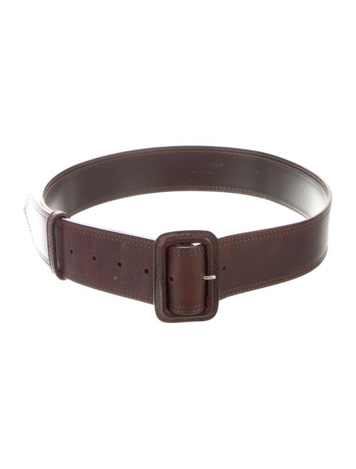 Burberry Leather Waist Belt Brown