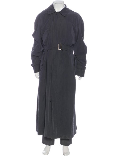 Burberry Vintage House Check Pattern Trench Coat G