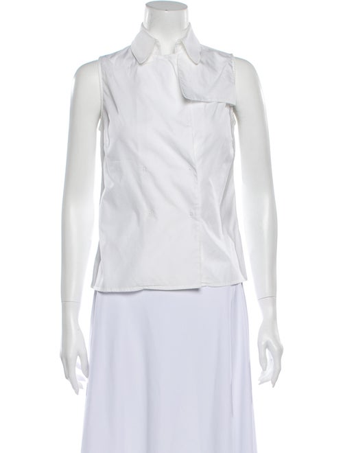 Burberry Sleeveless Top White