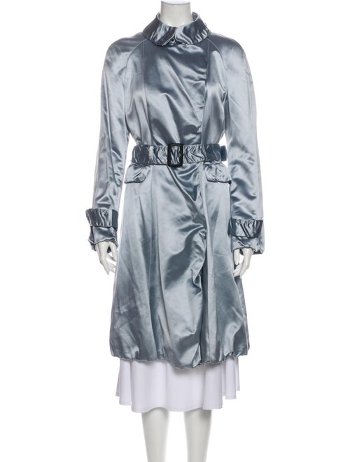 Burberry Trench Coat Blue