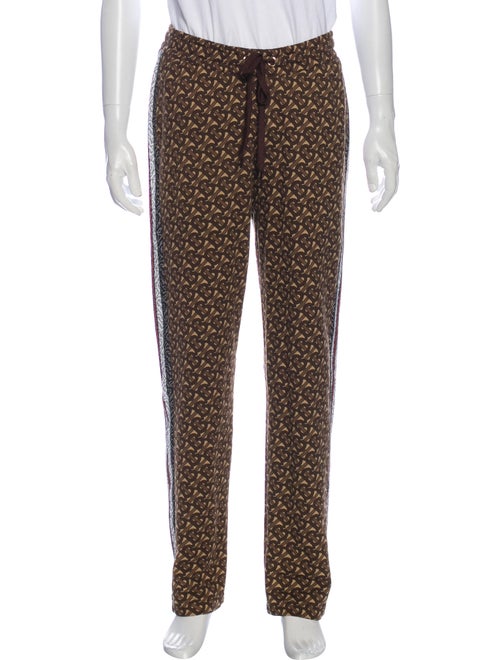 Burberry Printed Joggers w/ Tags Black