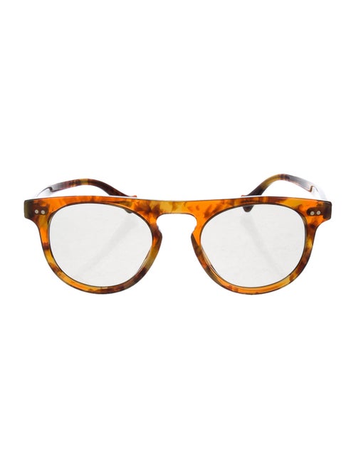Burberry Tortoiseshell Round Sunglasses