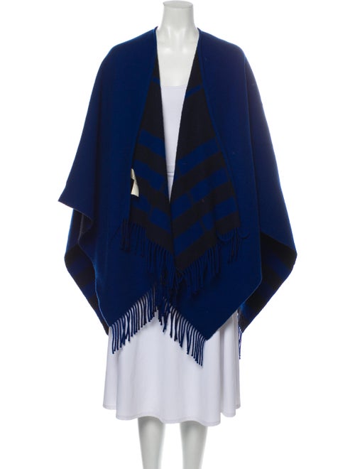Burberry Merino Wool Poncho Wool