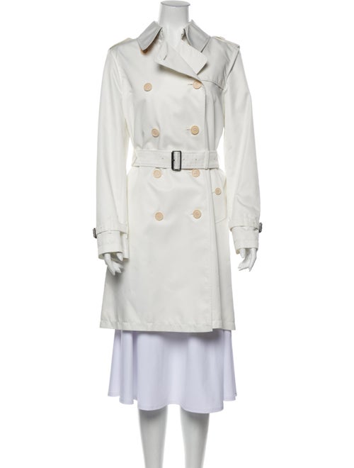 Burberry Trench Coat White
