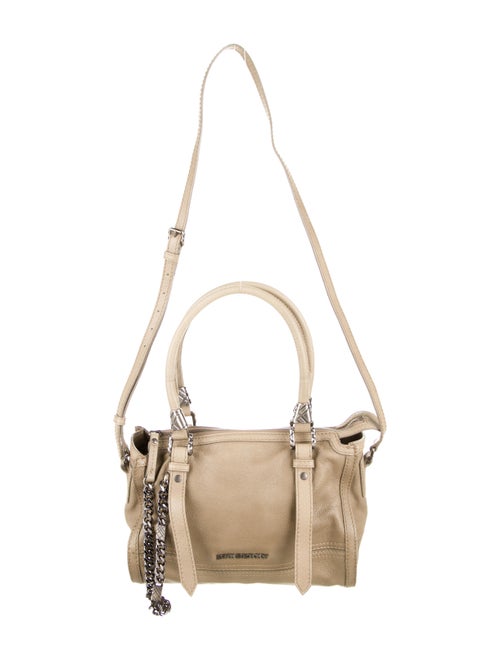 Burberry Leather Pilgrim Bag Brown