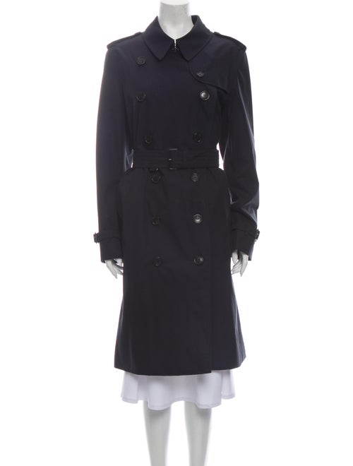 Burberry Trench Coat Blue