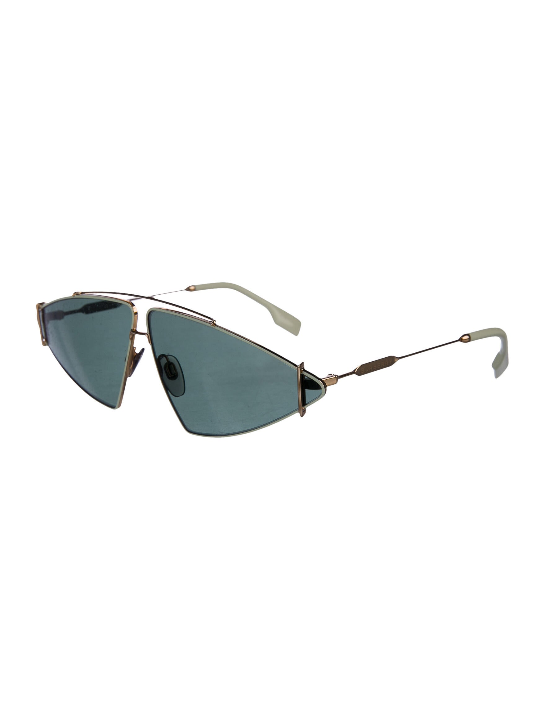Burberry Aviator Tinted Sunglasses