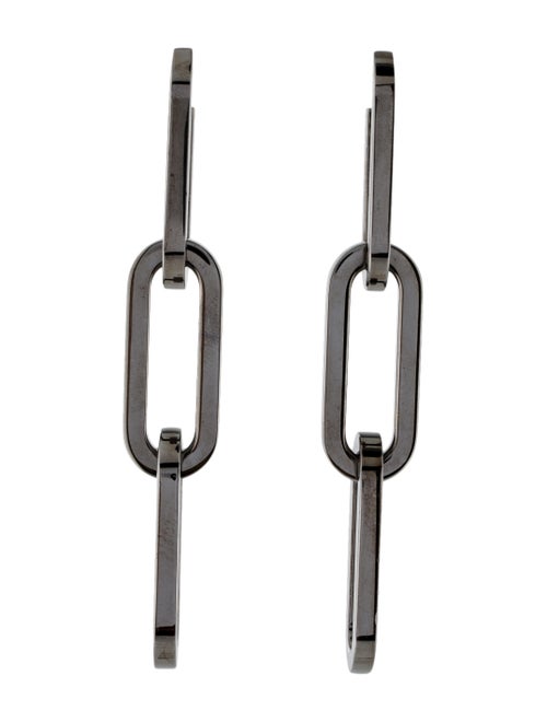Burberry Chain Link Drop Earrings
