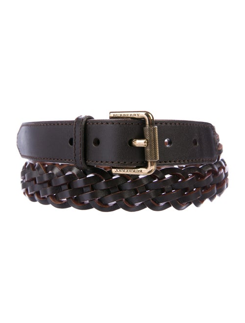 Burberry Leather Belt Brown