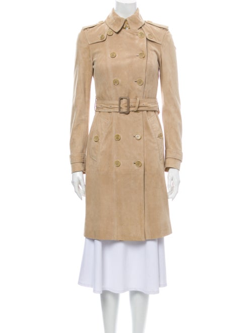 Burberry Leather Trench Coat