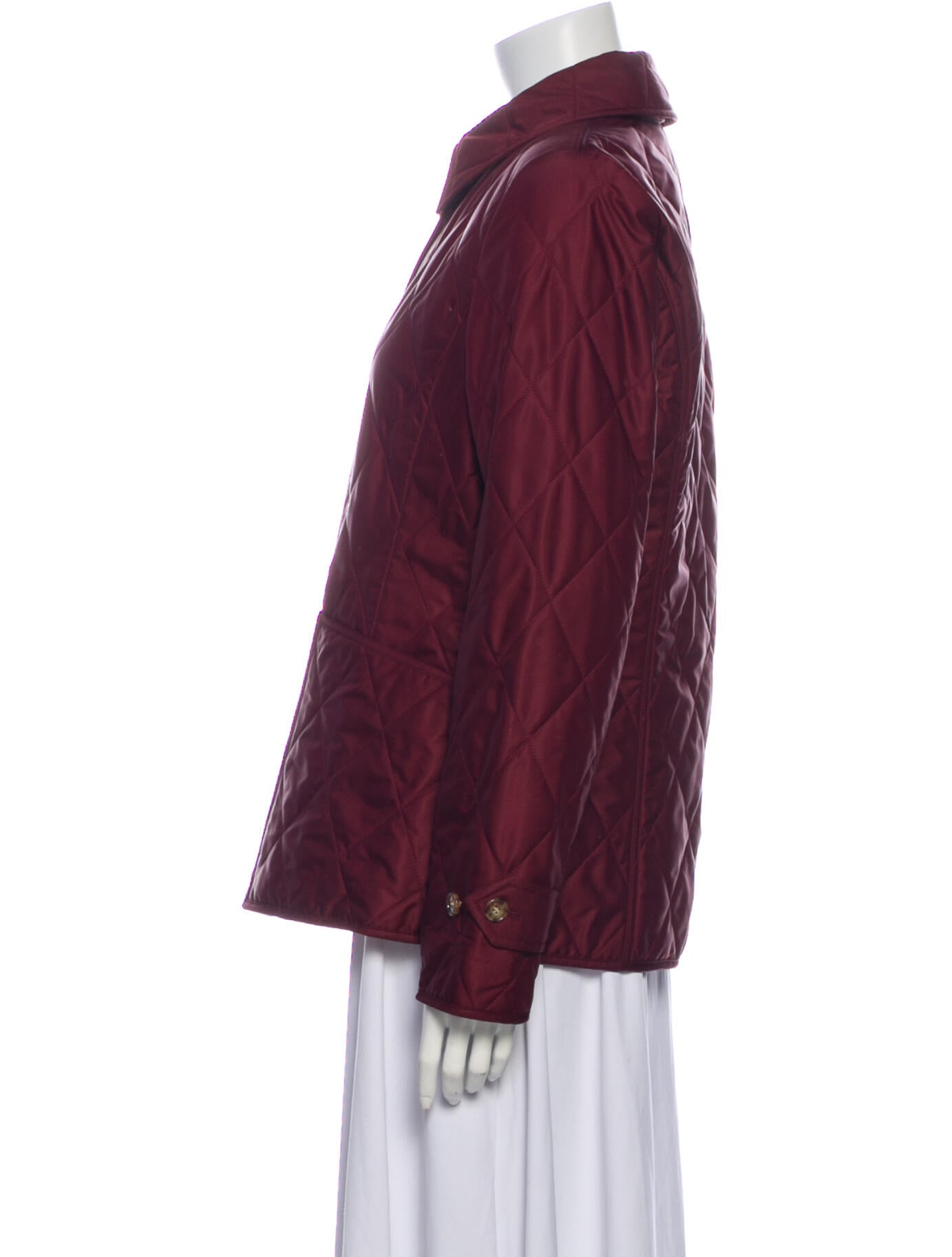 Burberry Diamond Quilted Thermoregulated Utility Jacket