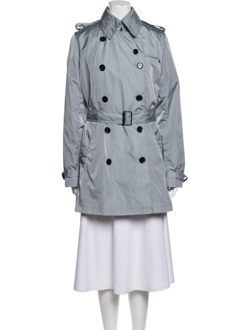 Burberry Trench Coat Blue