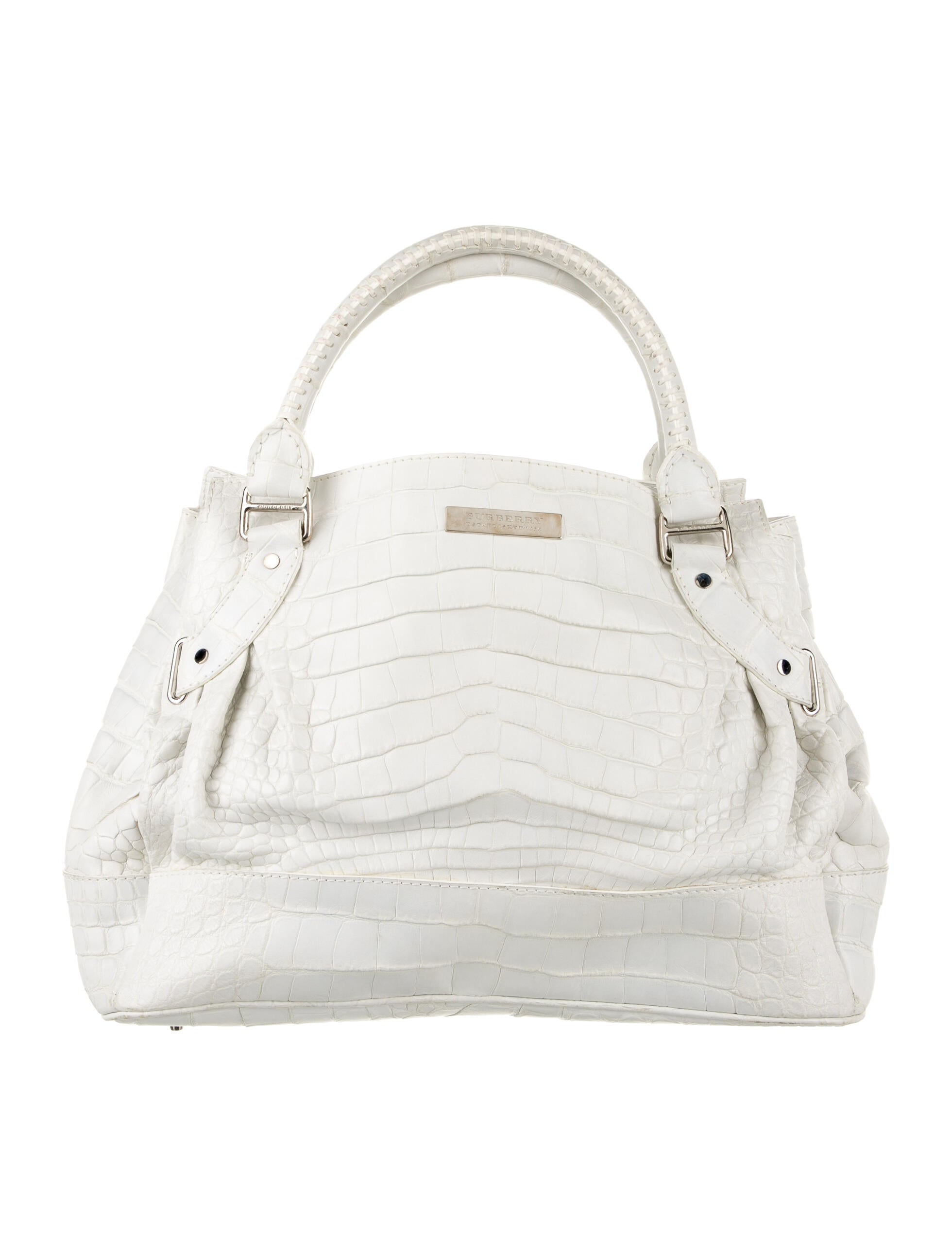 Burberry Crocodile Tote Bag - Handbags 