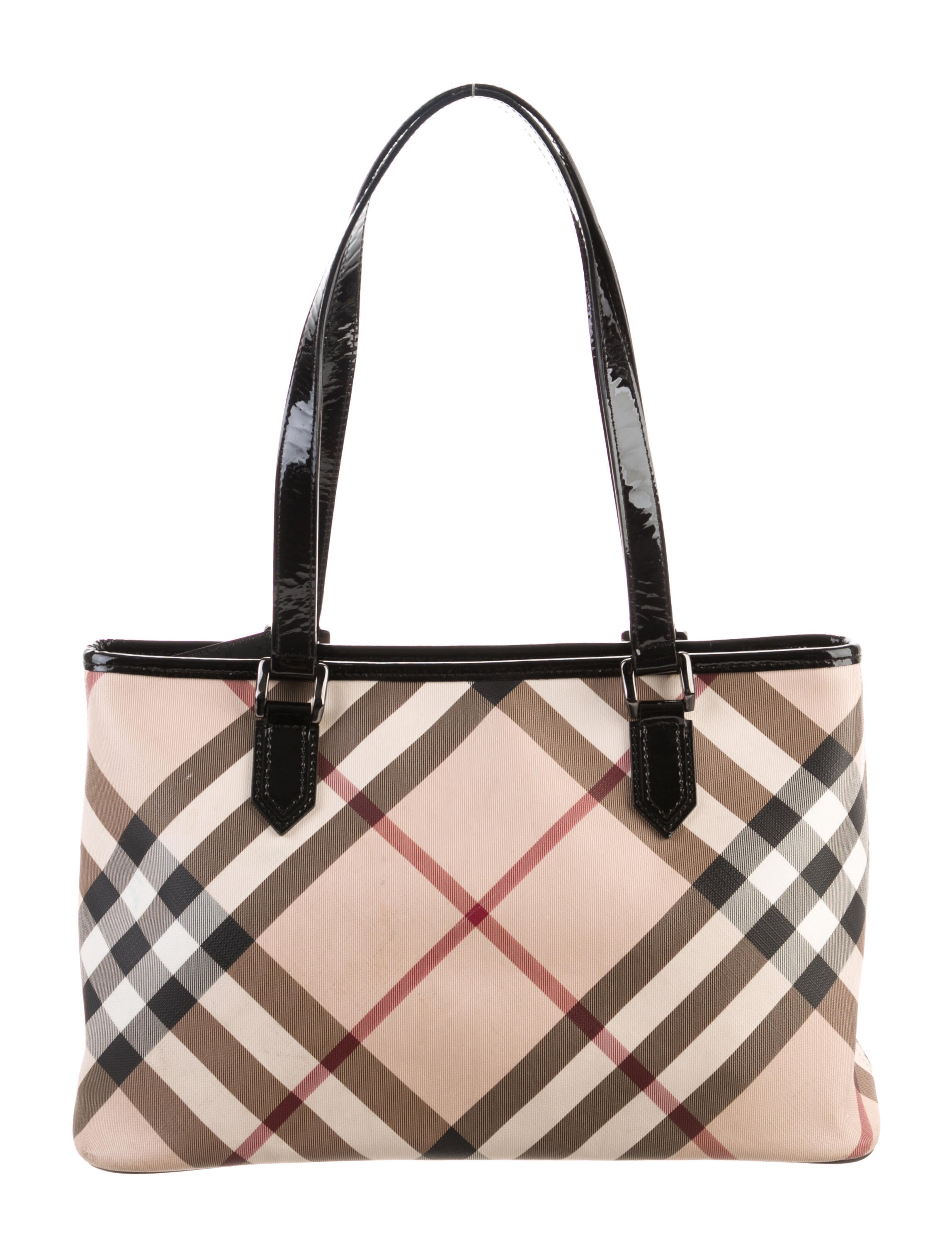 burberry supernova check tote