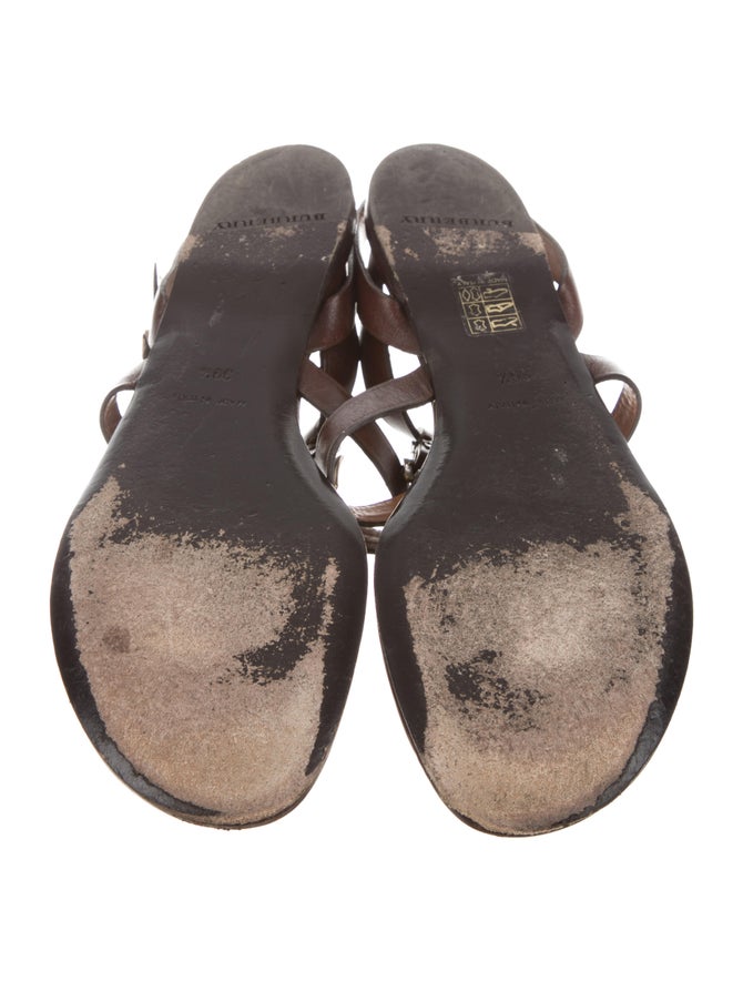 burberry strap shoes