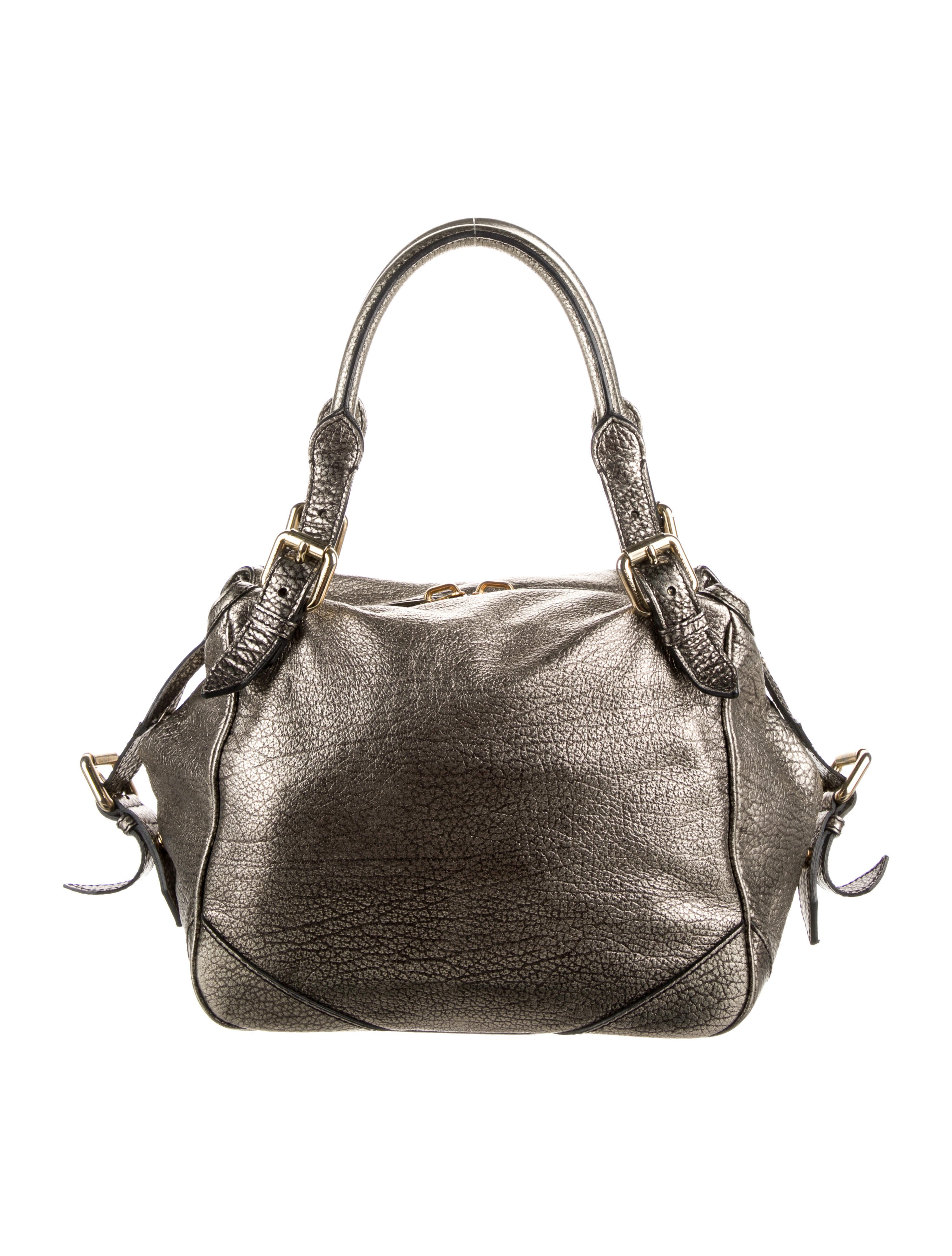 burberry metallic bag