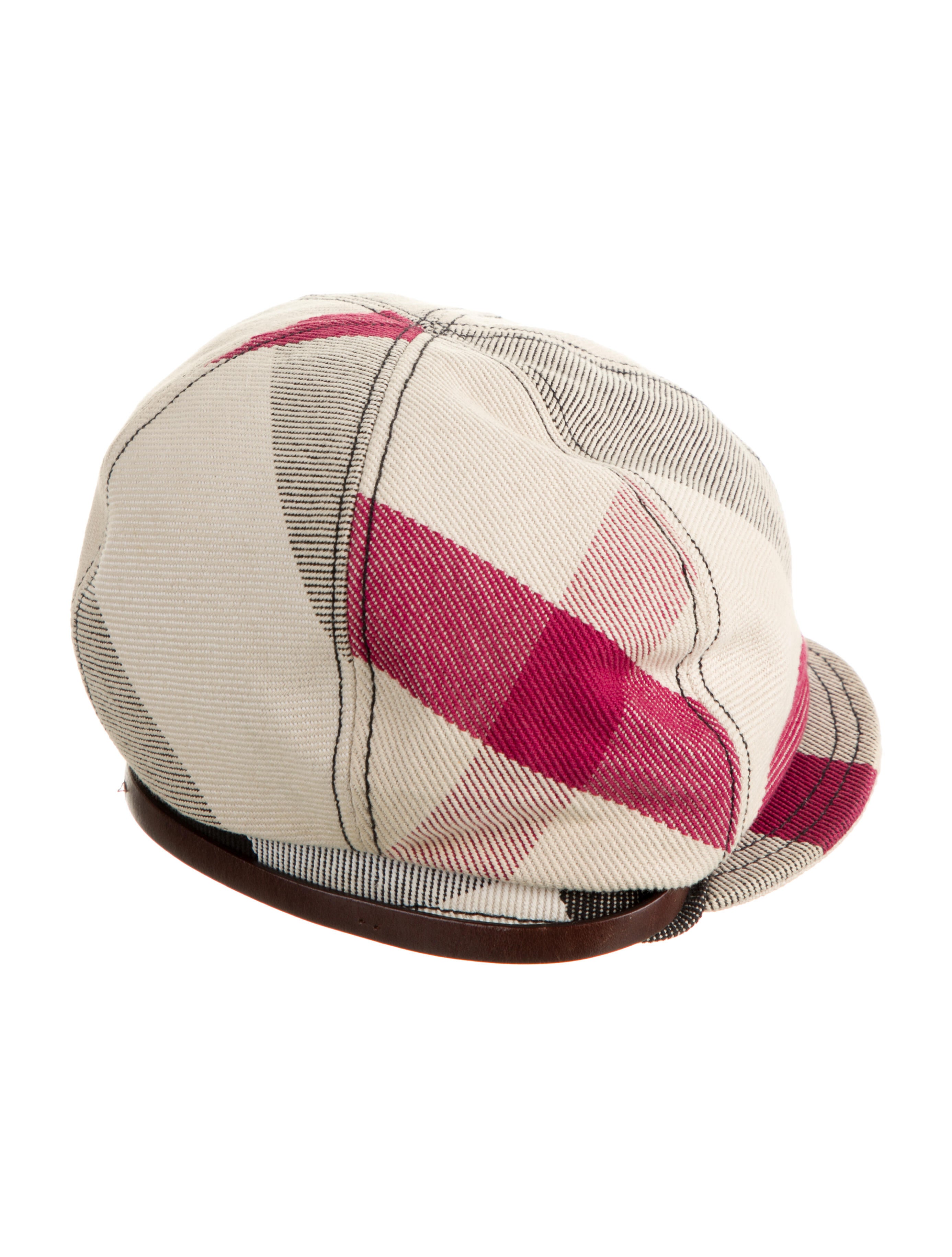 Burberry Woven Newsboy Cap Neutrals Hats, Accessories BUR224298