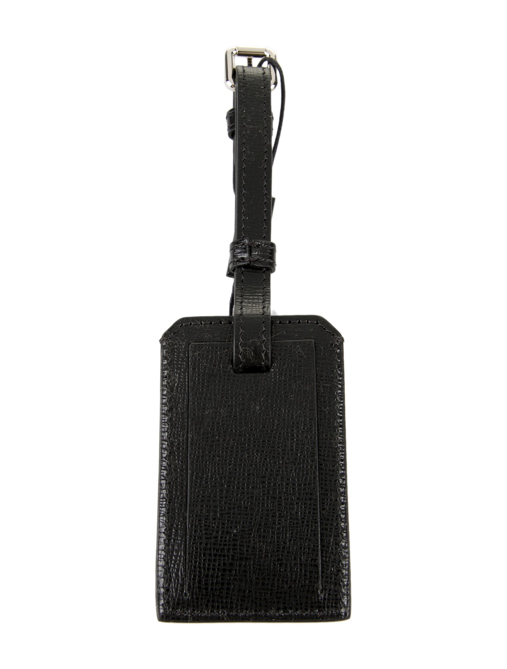 Burberry Leather Luggage Tag - Black Travel, Accessories