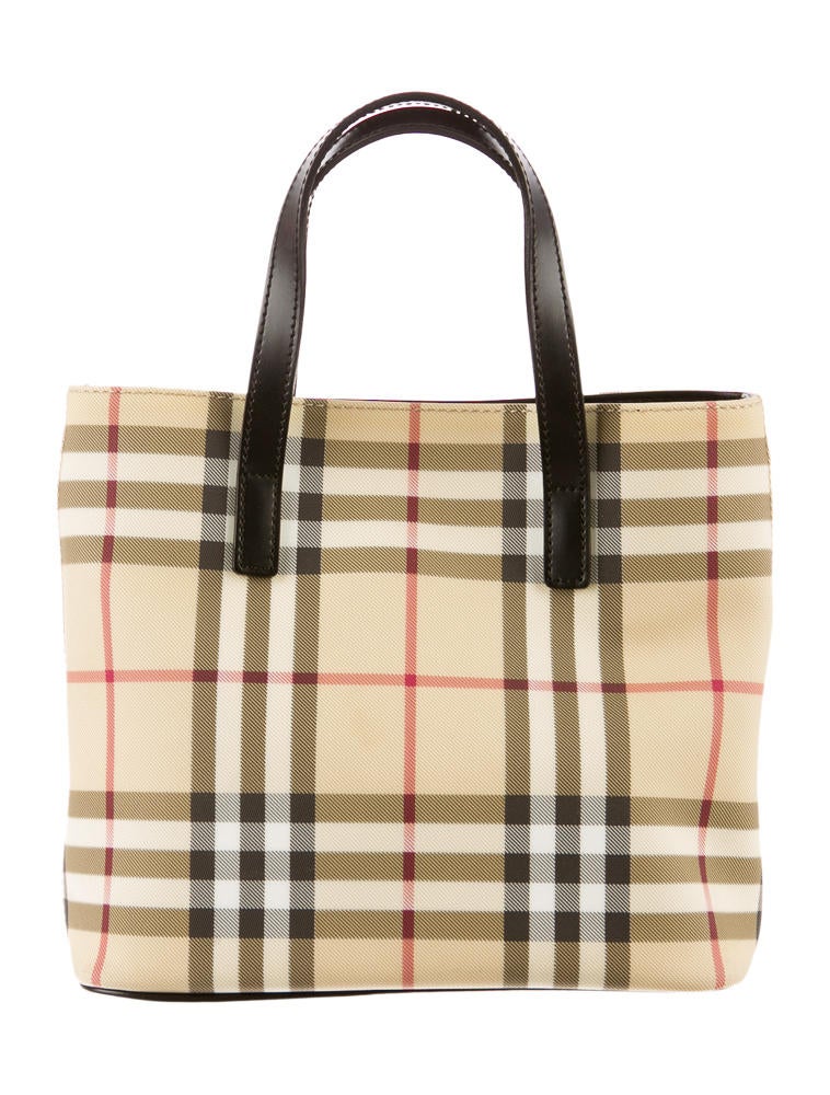 burberry nova check tote