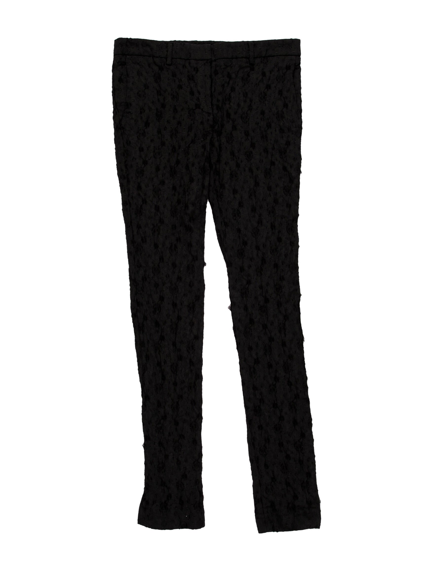 Burberry Wool Skinny Leg Pants