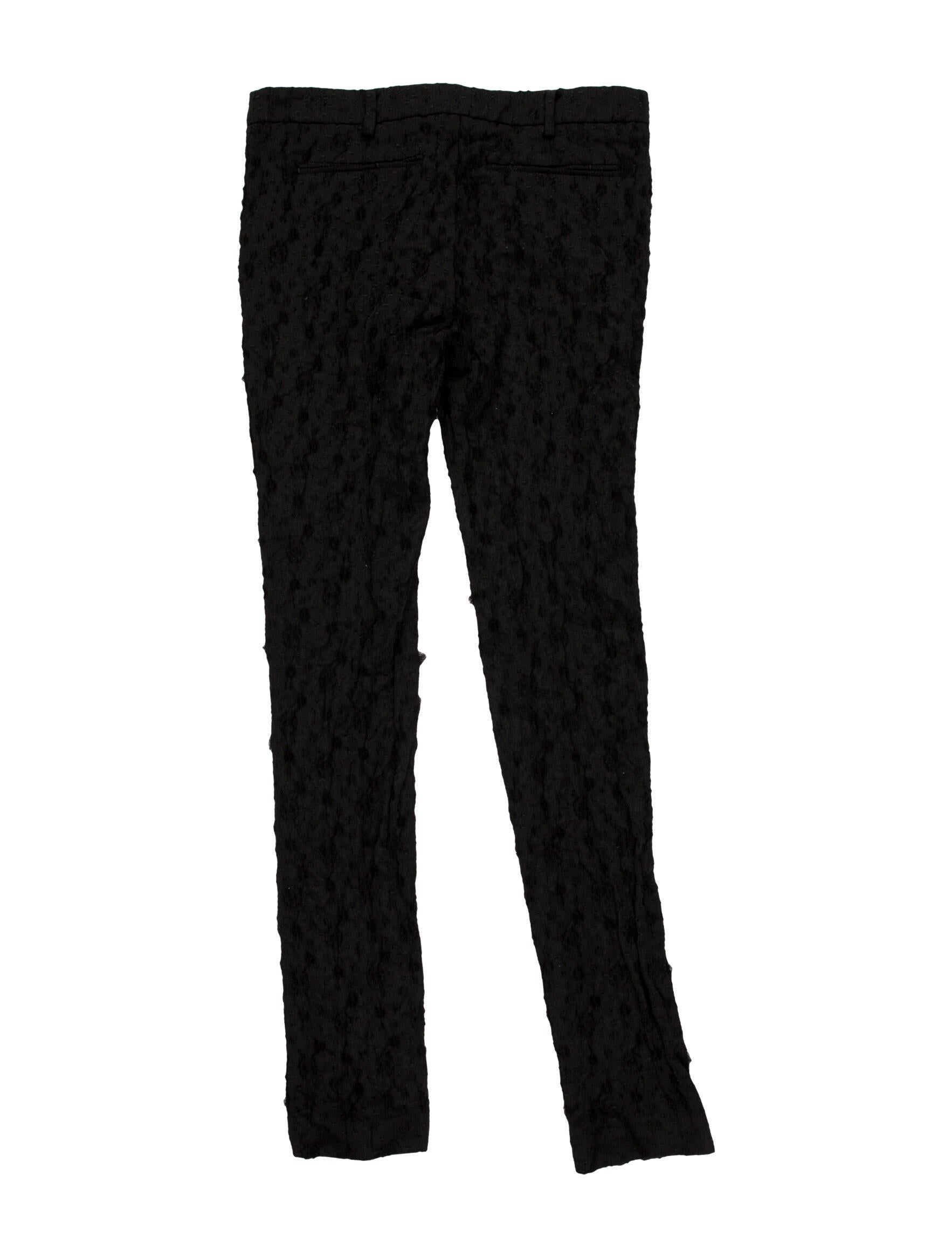 Burberry Wool Skinny Leg Pants
