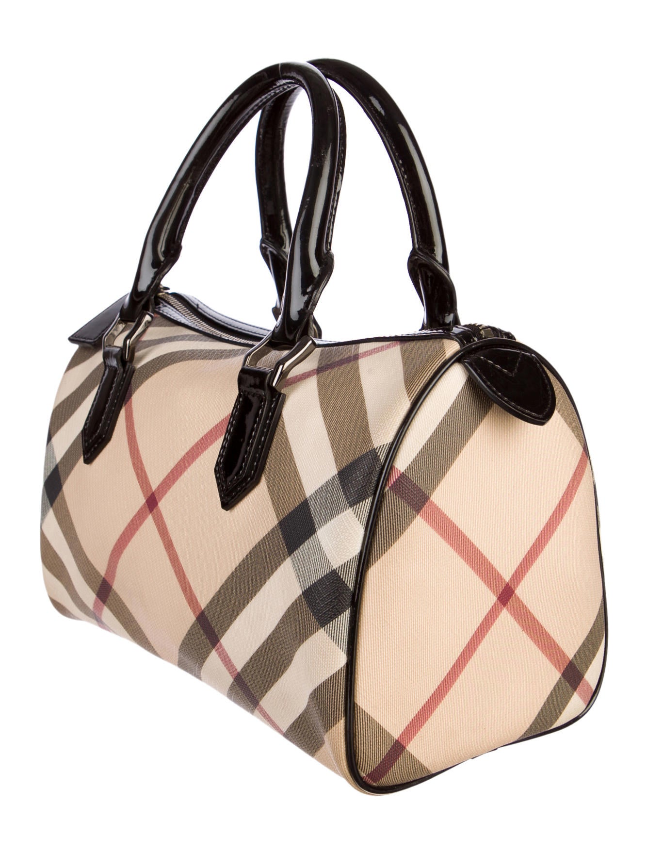 Burberry Nova Check Bowling Bag