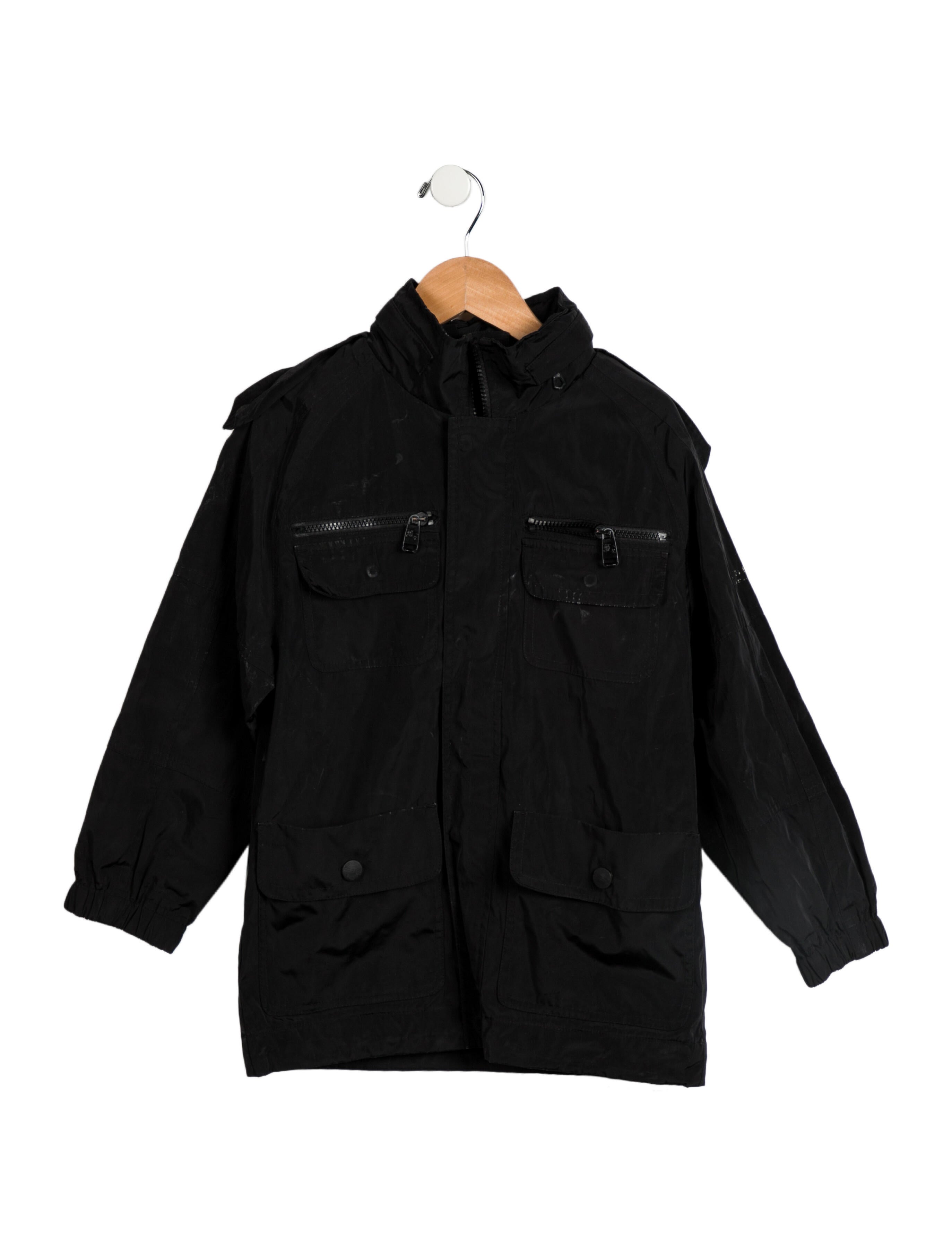 Burberry Girls' Black Coat