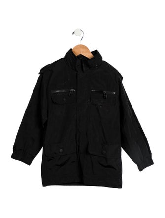 Burberry Girls' Black Coat