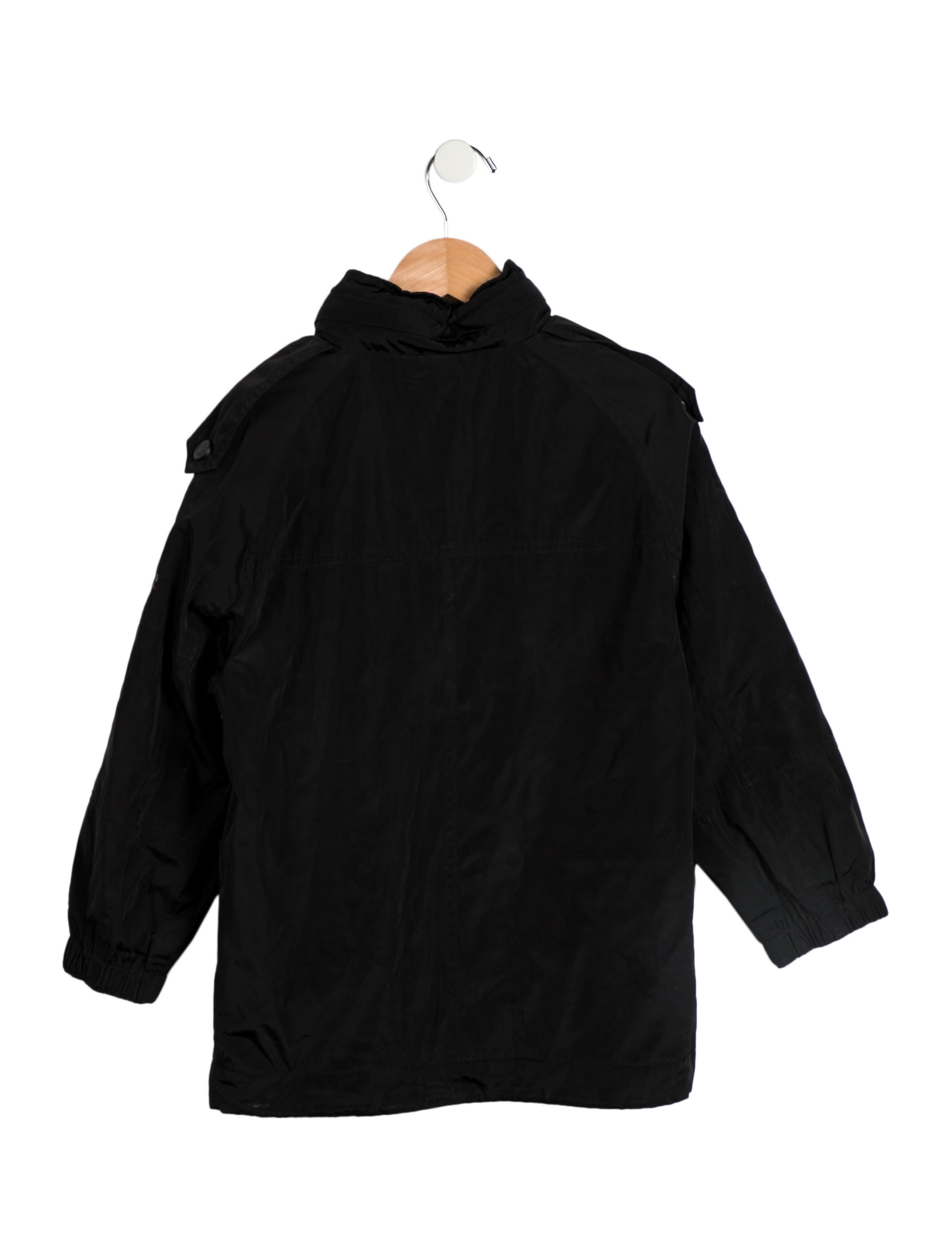 Burberry Girls' Black Coat