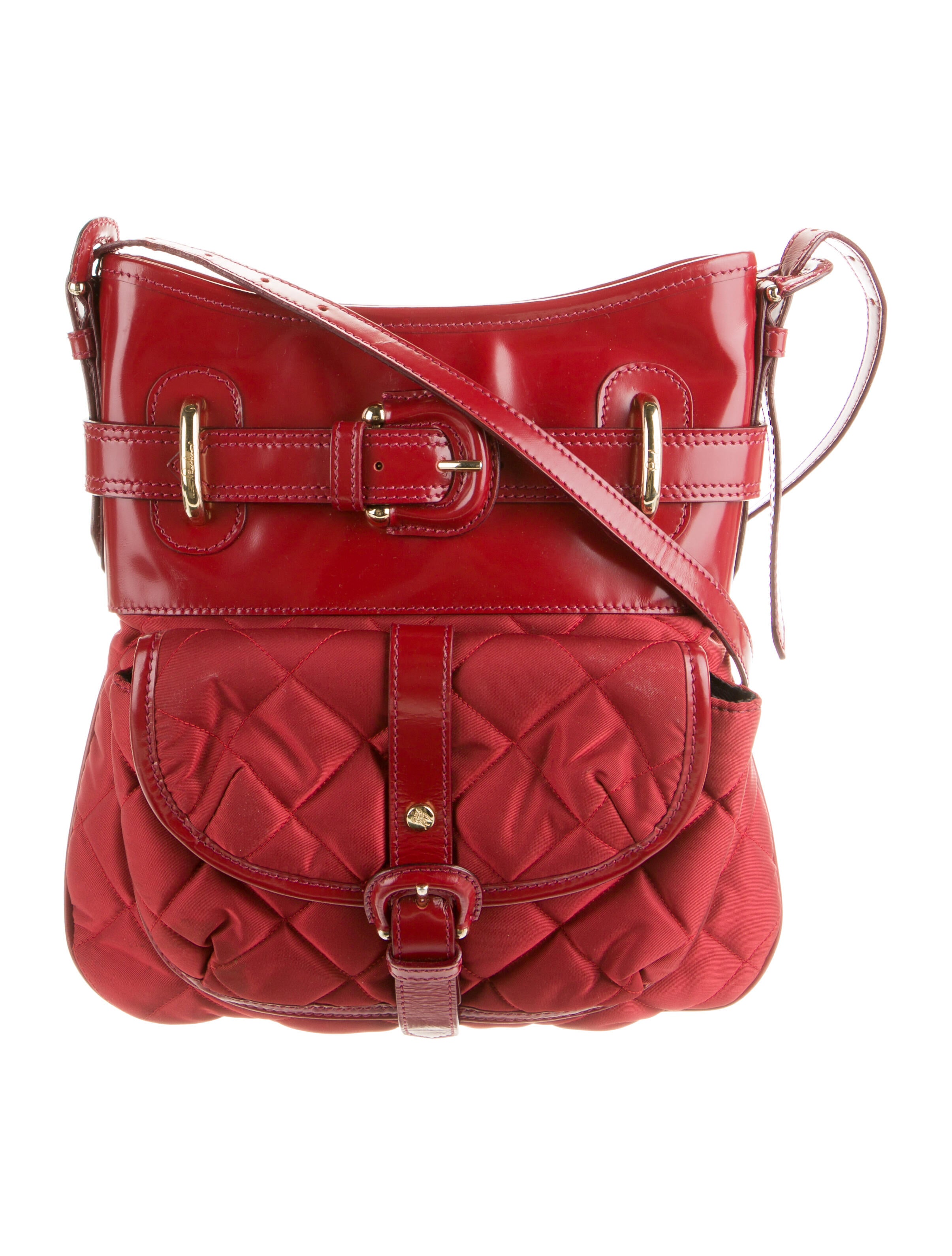 MZ Wallace Nylon Crossbody Bag Red Crossbody Bags, Handbags